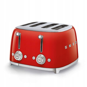 Toster Smeg 50's Style Czerwony Tsf03rdeu- 4 Tosty