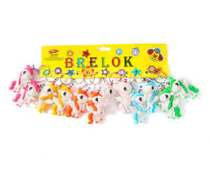 Brelok Jednorożec Zawieszka Do Kluczy Zestaw 12szt