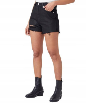 Szorty Wrangler High Rise Short W25JUD448 Black 26