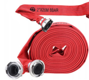 Wąż Strażacki Premium 2" Cale 20m + Złącza