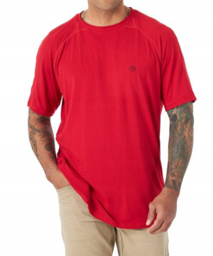 T-shirt Wrangler ATG PERFORMANCE WA7BDUR09 Red L
