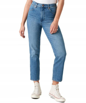Jeansy Wrangler Wild West W2H2JX31A Mid Blue 31/32