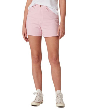 Szorty Wrangler Mom Short W22DMHP10 Pink XS