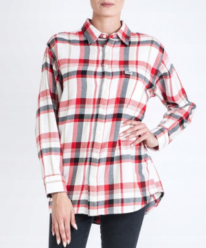 Wrangler BOYFRIEND SHIRT W5244SIIO White S
