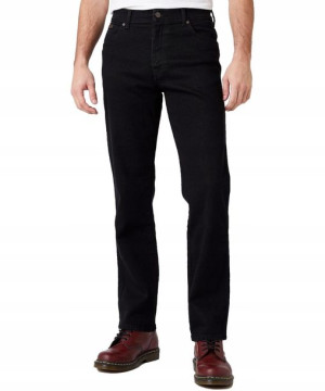 Jeansy Wrangler Texas W12109004 Black 40/34