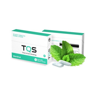 TQS Menthol 2%Nikotyny wkłady do pogrzewaczy IQOS! Paczka!