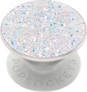 Uchwyt do telefonu POPSOCKETS Premium Sparkle Snow White