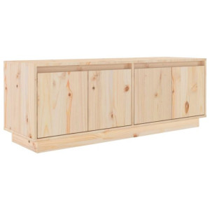 Szafka pod telewizor, 110x34x40 cm, lite drewno sosnowe