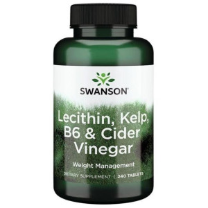 Lecithin, Kelp, B6 & Cider Vinegar (240 tabl.)