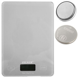 Elektroniczna Waga Kuchenna Lcd Dotyk + Bateria Cr