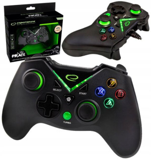 Gamepad przewodowy ESPERANZA PIRATE EGG114K USB
