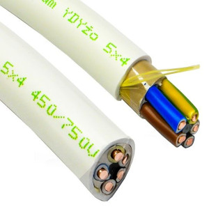Przewód YDY 5x4 żo 450/750V TFPREMIUM G-139634 1m