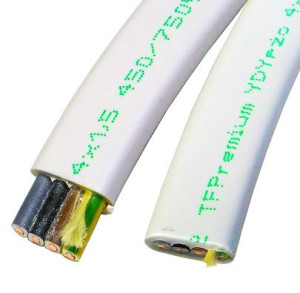 Przewód YDYp 4x1,5 żo 450/750V TFPREMIUM 1m