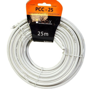 Przewód koncentryczny RG6 0,8/4,8 PCC25 LIBOX 25m