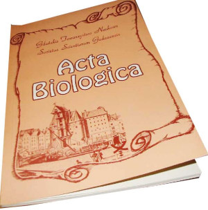 Acta Biologica 8 - Flora Roślin Naczyniowych