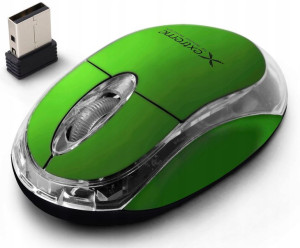 Mysz Myszka Bezprzewodowa 2.4ghz Harrier Zielona