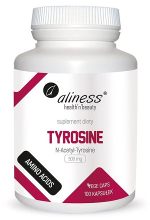 N-Acetyl- Tyrosine 500 mg 100 VEGE caps. Aliness