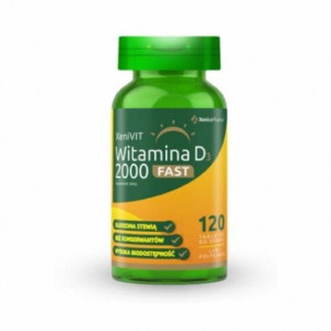 XeniVIT Witamina D 2000 FAST, 120 tabl.