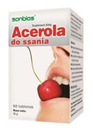 Acerola do ssania 500mg 60tab. Sanbios