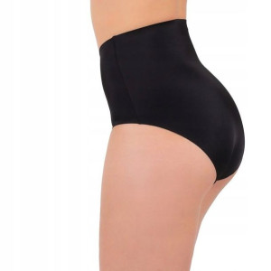 Figi Majtki Damskie Wyszczuplające Laserowo Cięte XL BLACK BCL800-001