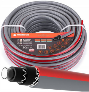Wąż OGRODOWY Do Wody 1/2'' 30m 6 Warstwowy 30 Bar