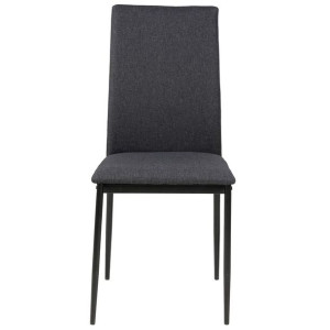 ACTONA Krzesło do jadalni LUKSEMBURG 92X43X53 szare
