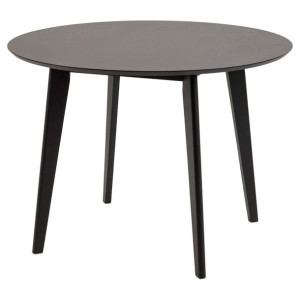 ACTONA Stolik obiadowy do jadalni WAX 76X105X105 czarny