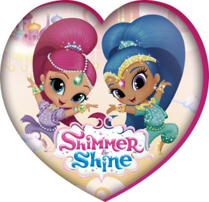 Poduszka 40x40cm welur Shimmer i Shine