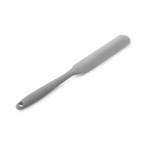Szpatułka do kremu silikonowa Tadar Silico Alix 24,8 x 2,5 cm szara