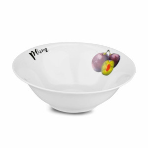 Salaterka porcelanowa na sałatkę Tadar Śliwka 18 cm