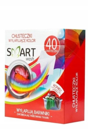 SMART Wash chusteczki wyłapujące kolor 40szt.