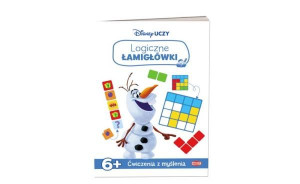 Książka Disney uczy. Kraina Lodu. Logiczne łamigłówki ŁAM-9302