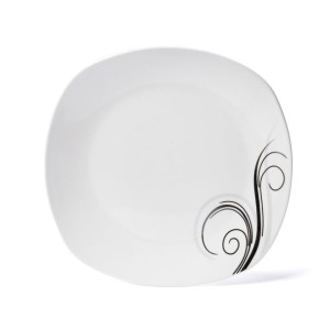 Talerz deserowy kwadrat Tadar Dolce Vita 20 cm