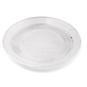 Talerz na ciasto Hega Luxe 30 x 2 cm przezroczysty