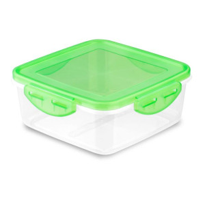 Pojemnik plastikowy do przechowywania żywności Plastic Forte Click 800 ml