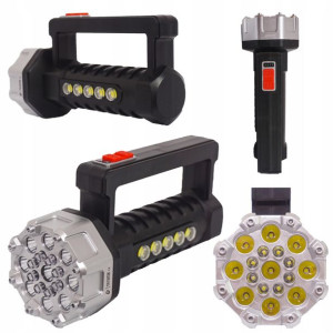Latarka Mocna Led Usb Akumulatorowa