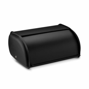 Chlebak Tadar Satino Black 35,5x23x14,5 cm mały czarny