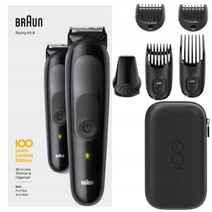 Maszynka Do Włosów Braun Mgk5245 Golarka 6w1 Black