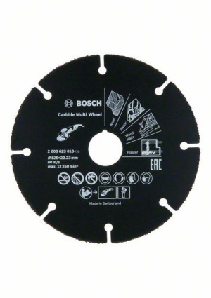Tarcza Uniwersalna Z Węglików Spiekanych Multi Wheel 125mm