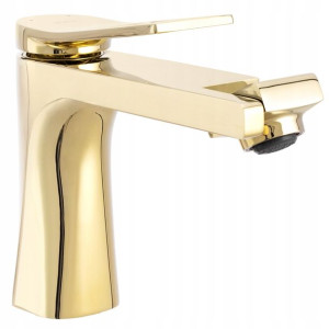 Bateria umywalkowa SOUL Gold Nowoczesna 360 - REA