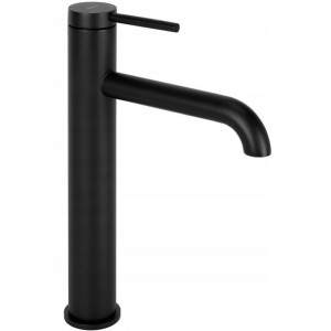 Bateria Umywalkowa Spot Czarna Black Wysoka - Rea