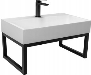 Umywalka Konglomeratowa Goya +stelaż 60cm Rea