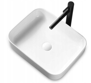 Umywalka Nablatowa Ceramiczna Demi Slim