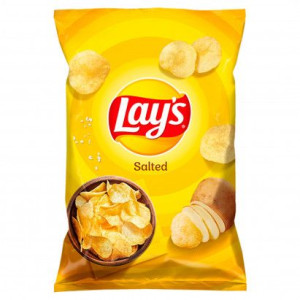 Pakiet 3szt Lays Chipsy ziemniaczane solone 140g