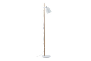Lampa podłogowa Ø25/h150cm PLISO biały Konsimo