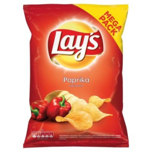 Pakiet 4szt LAYS Chipsy Papryka 215g
