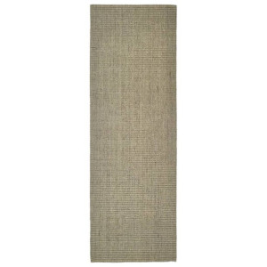 Dywanik, naturalny sizal, 100x300 cm, kolor taupe