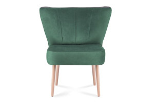 Fotel 67x76x67/s.51x42x44 cm CLAVI zielony Konsimo