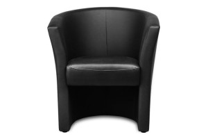 Fotel 680x790x730 cm TAMIS czarny Konsimo