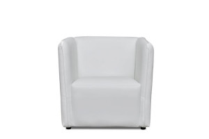 Fotel 74x75x77 cm UMBO biały Konsimo